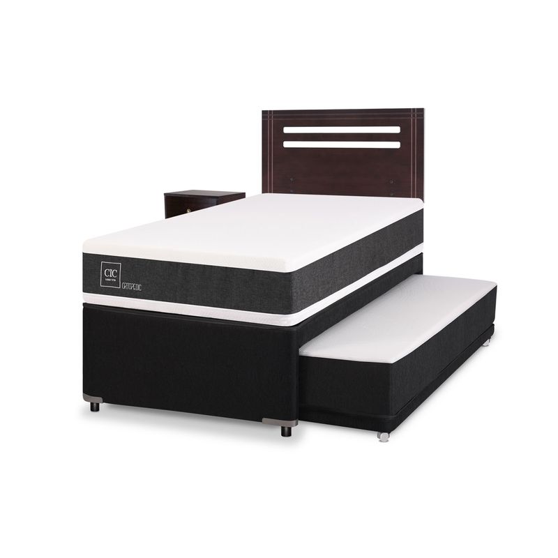 CIC - Divan New Ortopedic Black  Muebles New Munich Cic