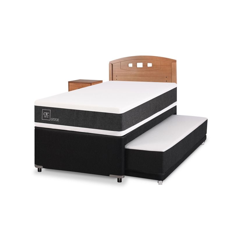 CIC - Divan New Ortopedic Black  Muebles New Gales Cic