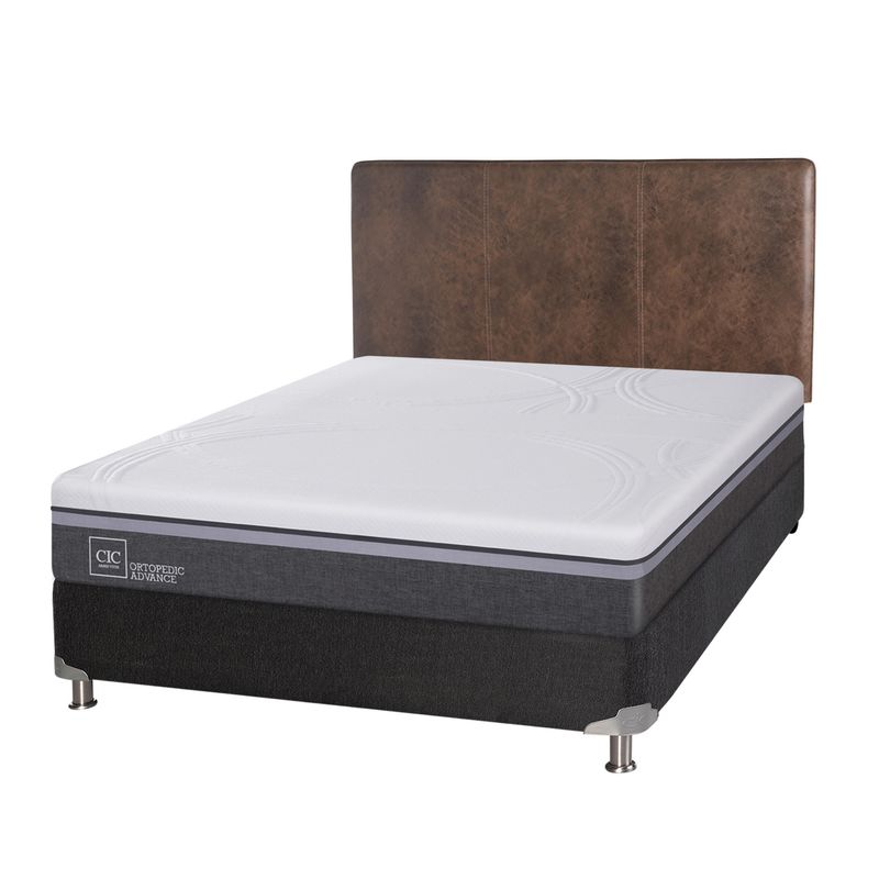 CIC - Box Springs Ortopedic Advance B5 Bck 2P Respaldo Baker Cic