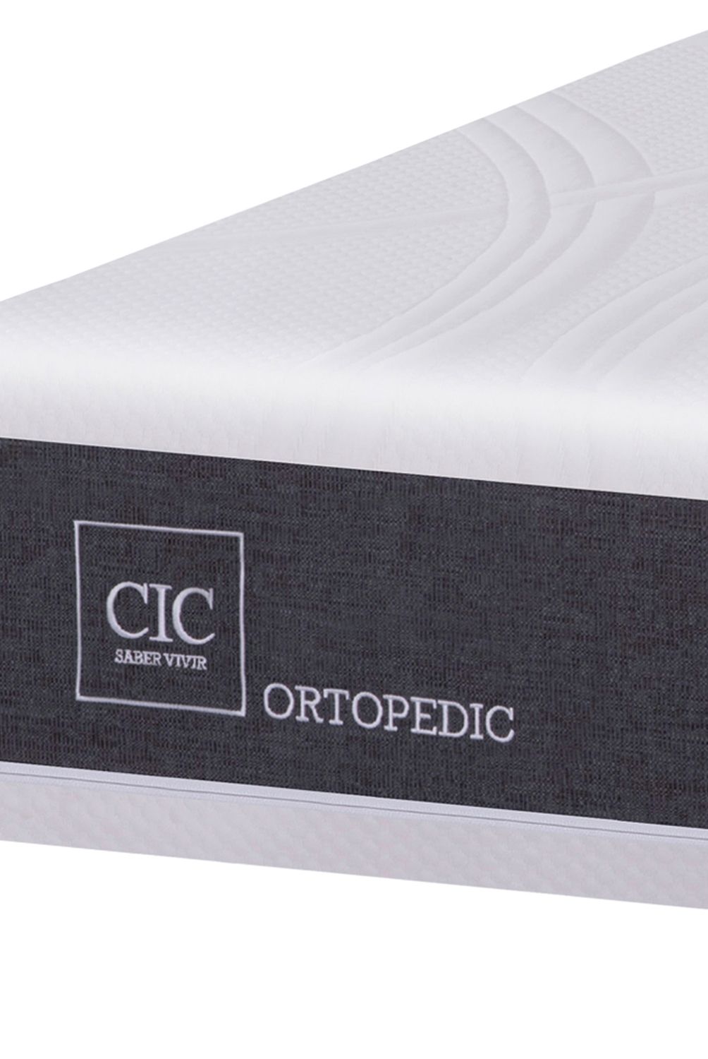 CIC - Cama Europea Ortopedic 2 Plazas Base Dividida 150X200 Cm + Muebles Tigris Cic