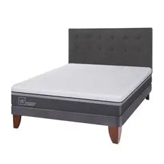 CIC - Cama Europea Ortop Adva62 2 Plazas + Respaldo