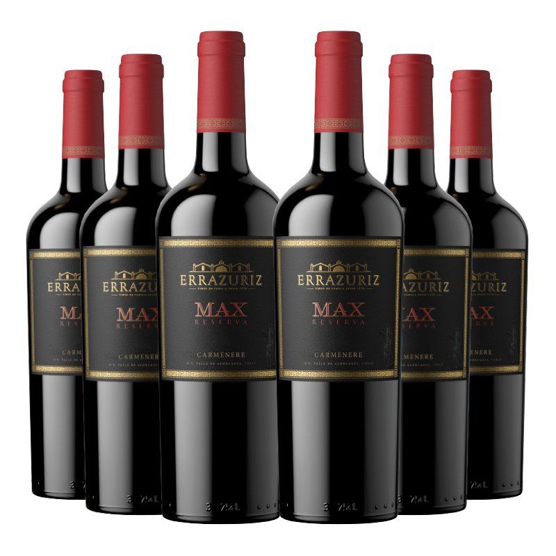 ERRAZURIZ - Vino 6 Errazuriz Max Reserva Carmenere