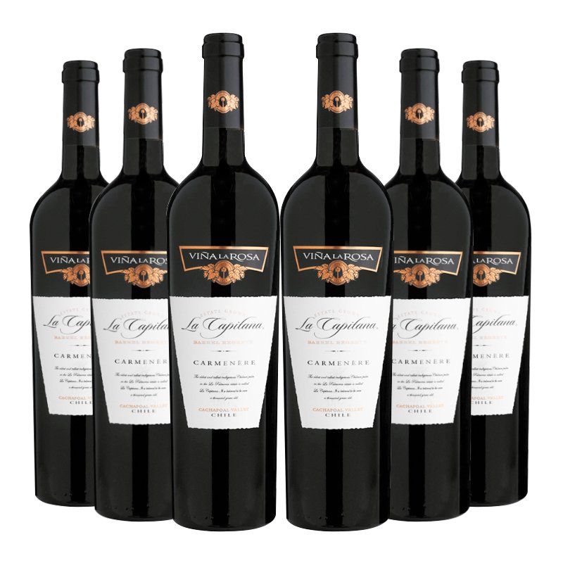 LA ROSA - Vino 6 La Rosa La Capitana Carmenere