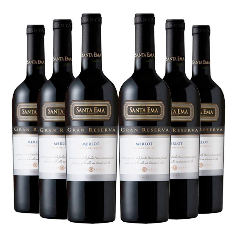 SANTA EMA - Vino 6 Santa Ema Gran Reserva Merlot