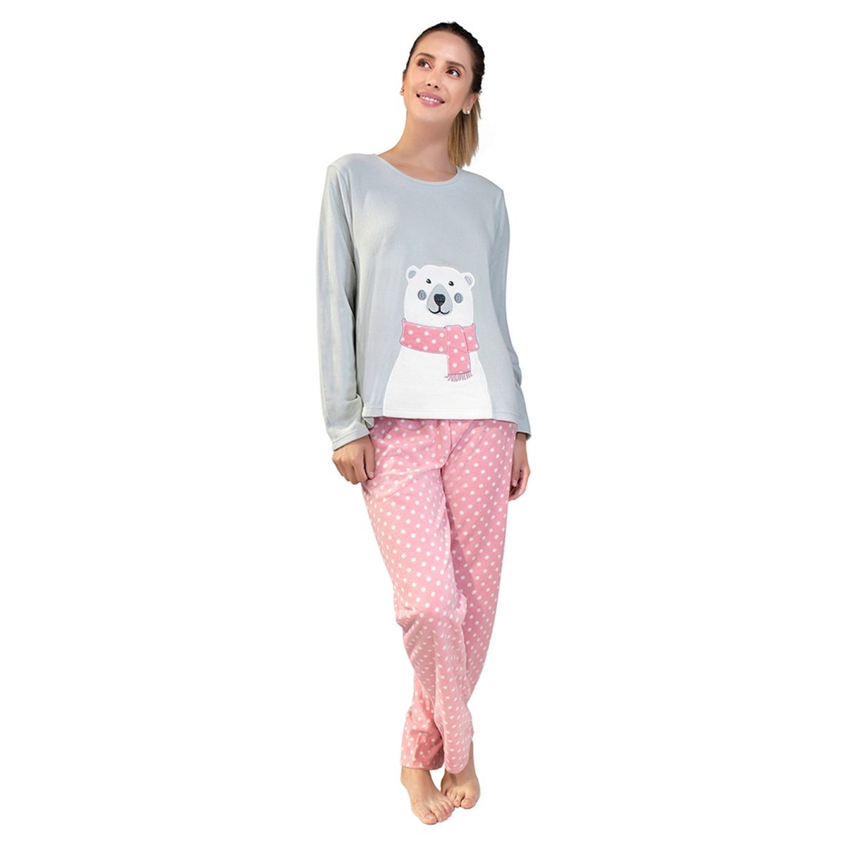 CAFFARENA - Caffarena Pijama mujer micropolar