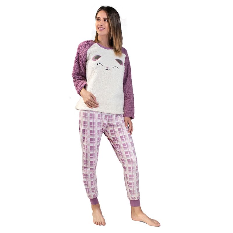 CAFFARENA - Pijama mujer polar