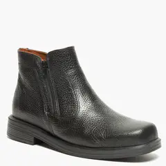 GUANTE - Botín Hombre Cuero Negro