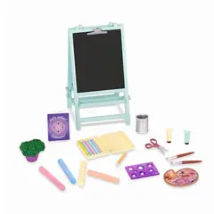 OUR GENERATION - Caramba Glitter Girls Set Accesorios Arte