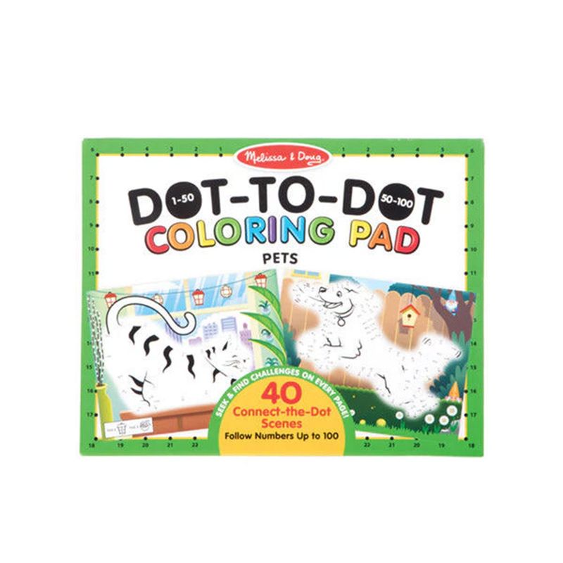 MELISSA & DOUG - Pad Conecta Los Puntos - Mascotas Melissa & Doug