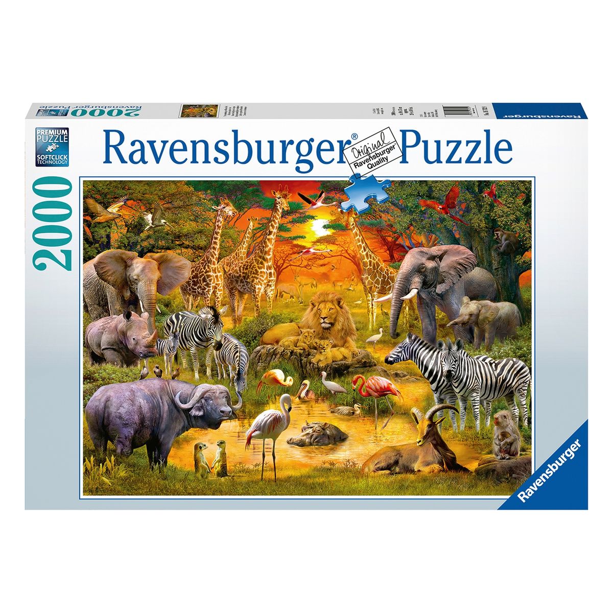 RAVENSBURGER - Ravensburger Puzzle Reunión En El Agua - 2000 Piezas