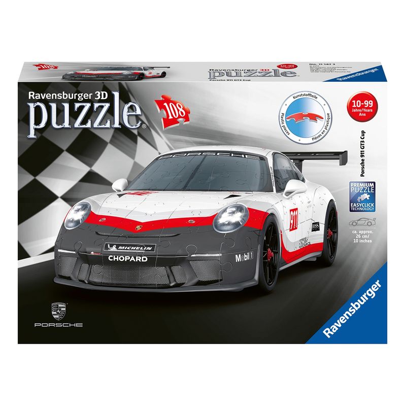 RAVENSBURGER - Caramba Puzzle 3D Porsche Gt3 Cup Ravensburger