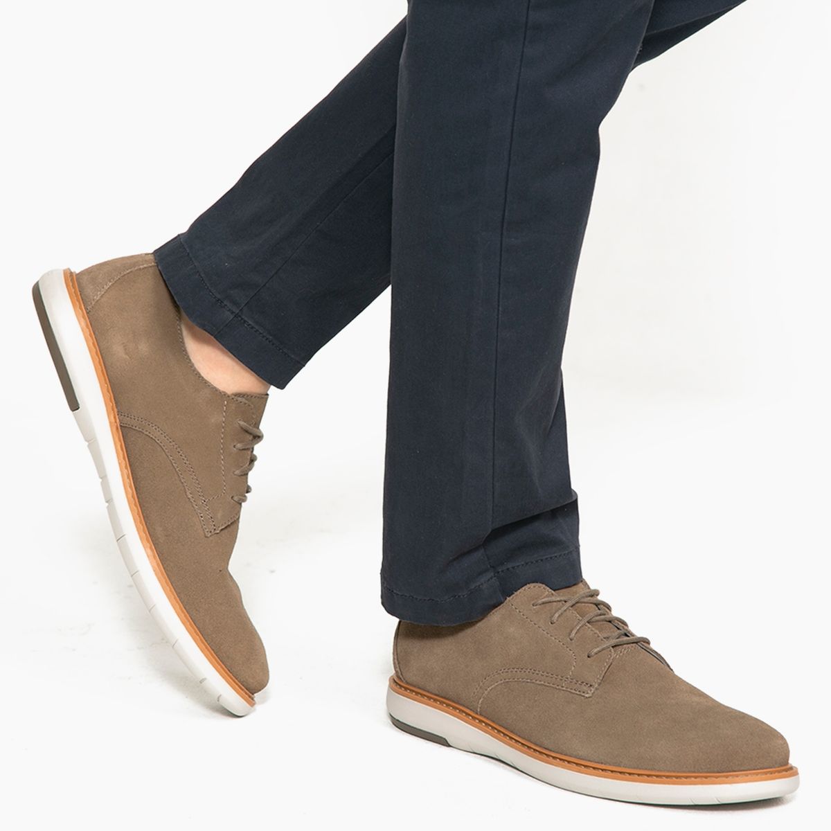 CLARKS - Clarks Zapato Casual Hombre Cuero Café