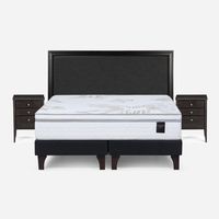 Cama Europea Art 4 2 Plazas Mueble + Respaldo