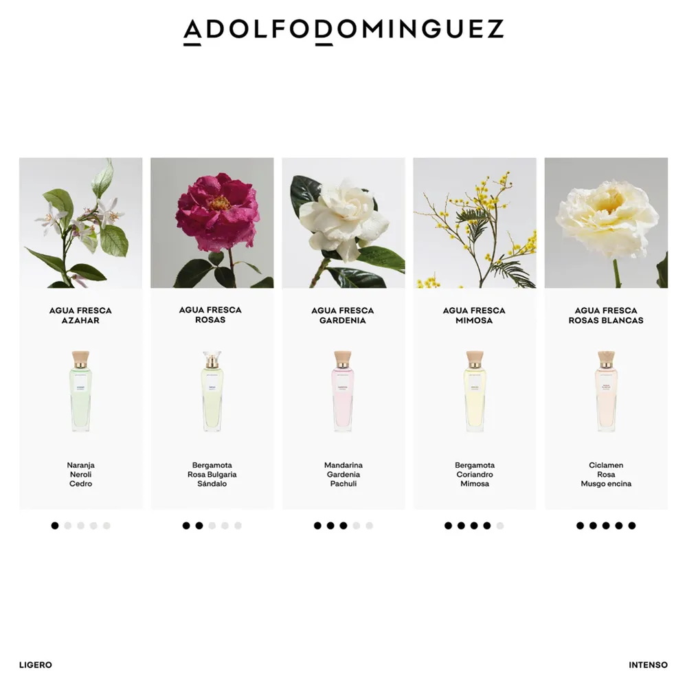 Adolfo Domínguez Agua Fresca Gardenia EDT 120 ml, foto 4