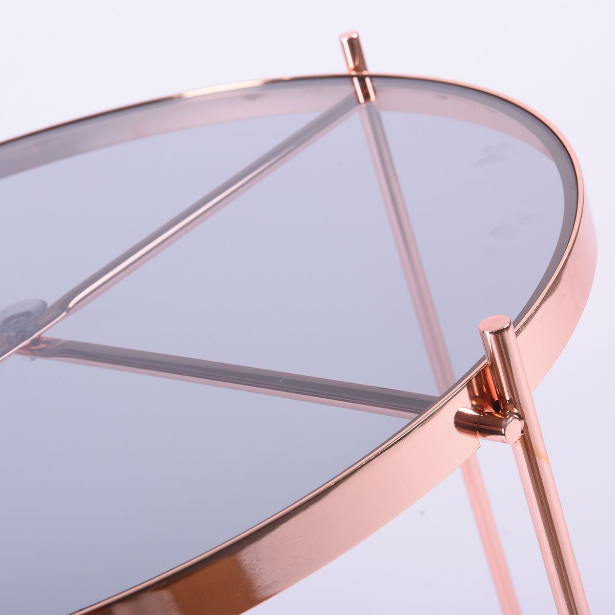 DISEÑO 3 - Mesa Centro X Cobre Vidrio 830 Diseño 3