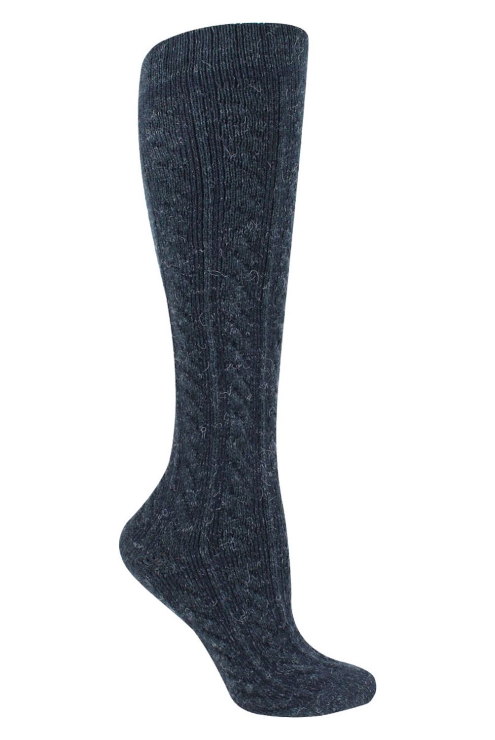 MONARCH - Calcetines Mujer Cashmere Trenzada Monarch