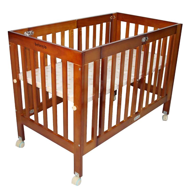BEBEGLO - Cuna Colecho Madera RS-810 Plegable