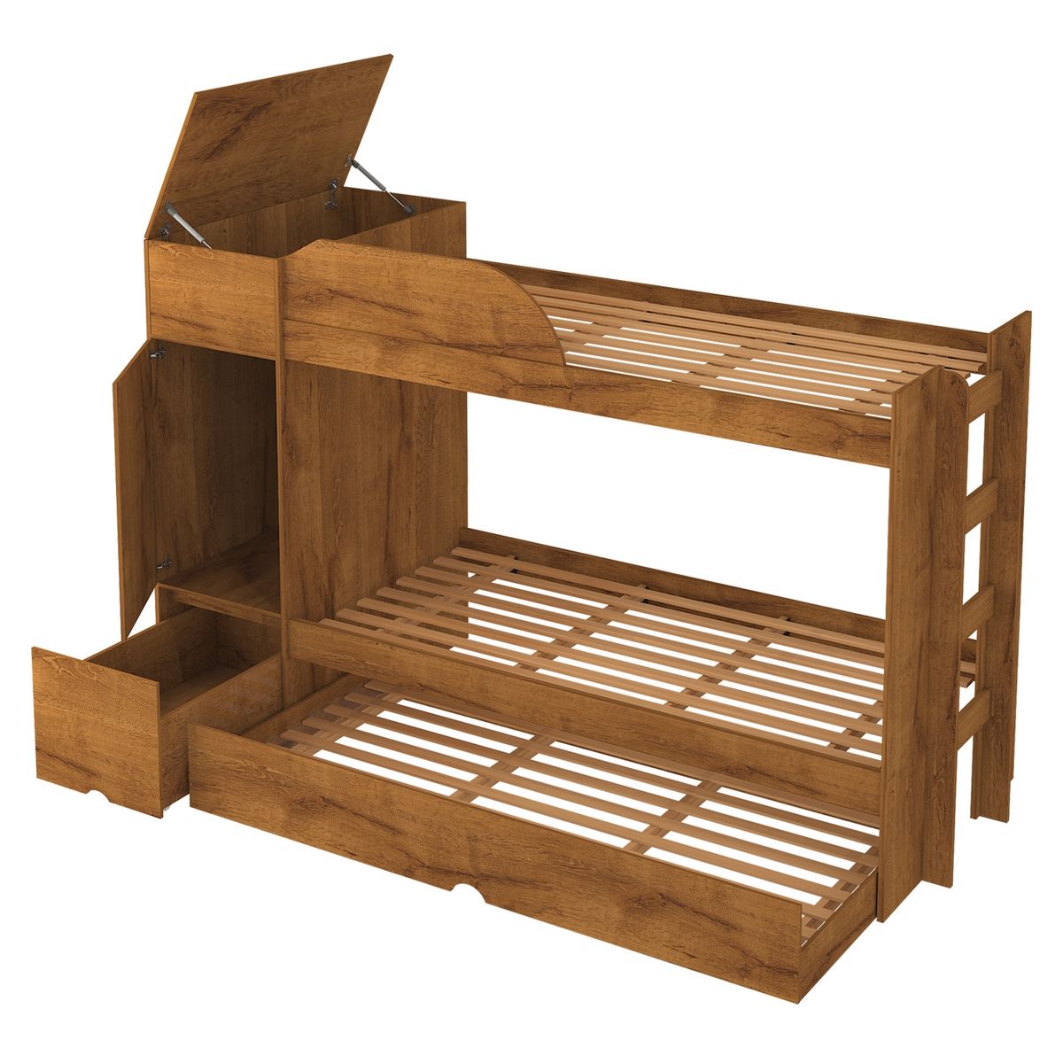 DECOCASA - Camarote Triple Lais 1.5 Plazas Decocasa