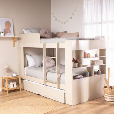 Imagen 2 del producto Camarote Triple Mari Blanco 1,5 Plazas