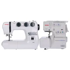 JANOME - Pack Máquina de Coser 3022 + Overlock 8002D