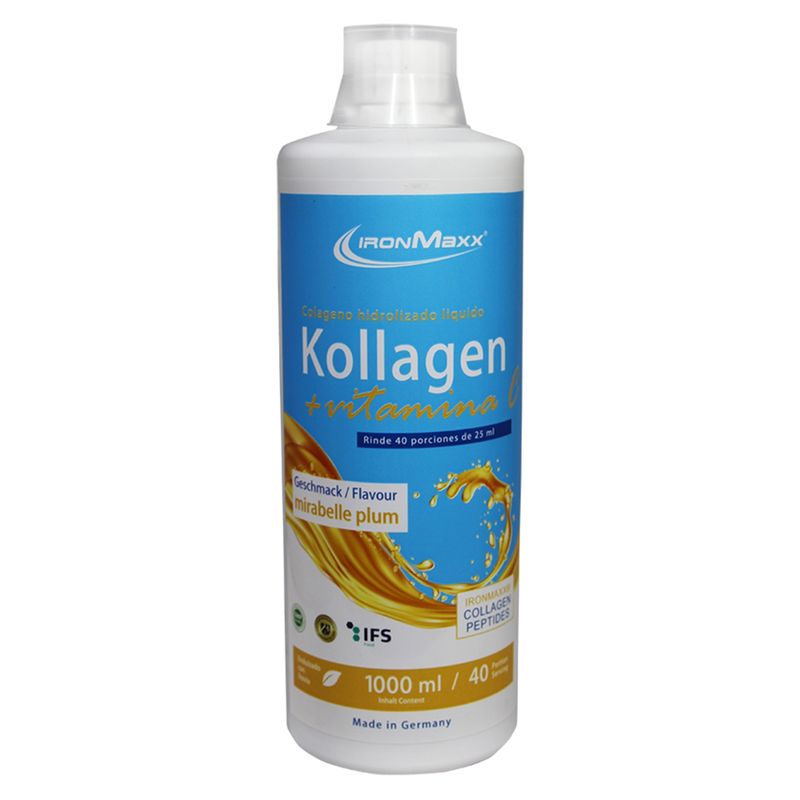 IRONMAXX - Colágeno Hidrolizado Kollagen  Vitamina C 1000Ml