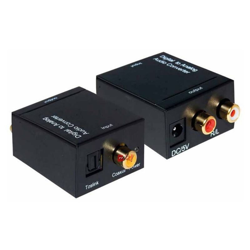 GENERICO - Convertidor de Audio Óptico a RCA Puntostore