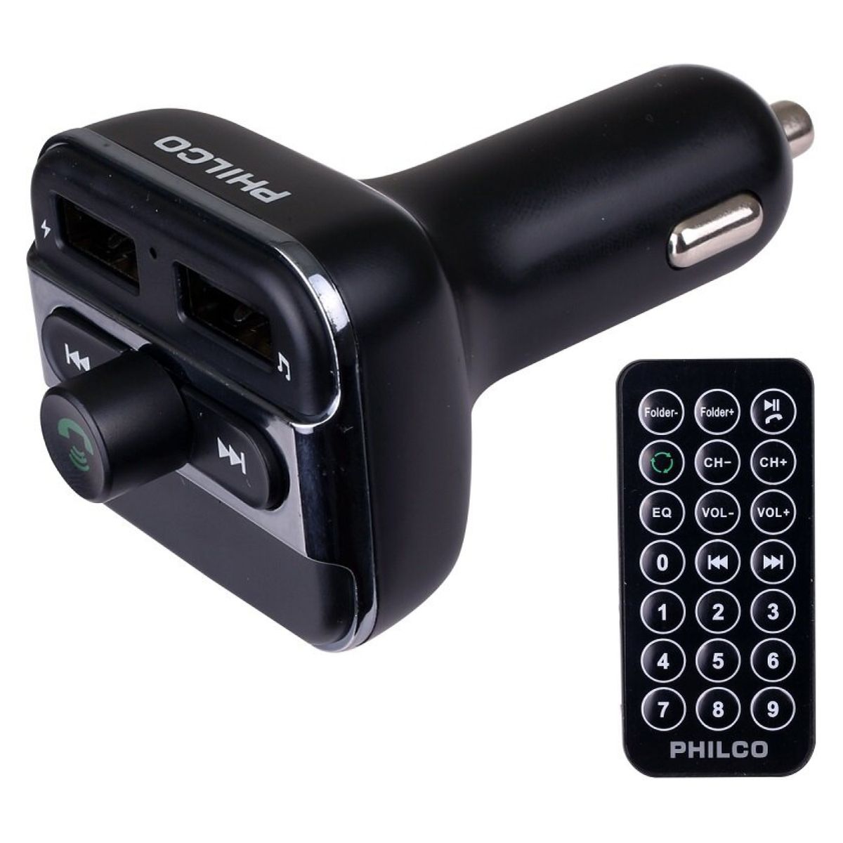 PHILCO - TRANSMISOR BLUETOOTH PUERTO USB / FM / SD BT400