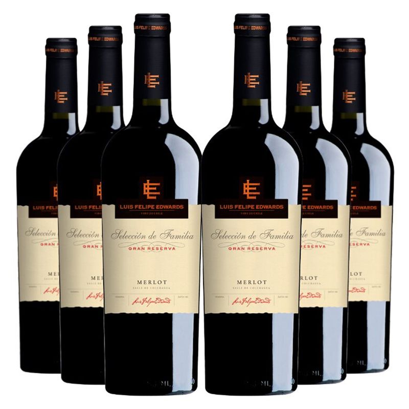 LUIS FELIPE - Vino 6 Luis Felipe Edwards Gran Rva. Merlot