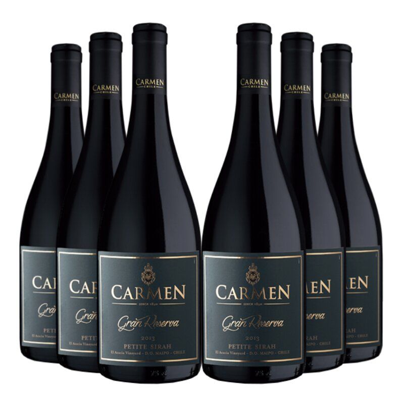 GENERICO - 6 Carmen Gran Reserva Petit Syrah