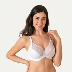FLORES - Sostén Con Encaje Mujer