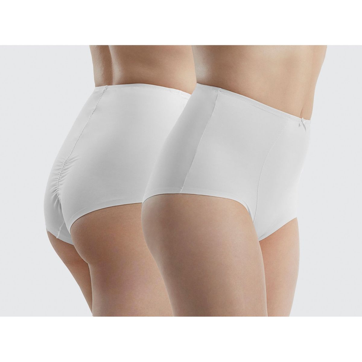 FLORES - Pack 2 Calzones Control Medio Mujer Flores