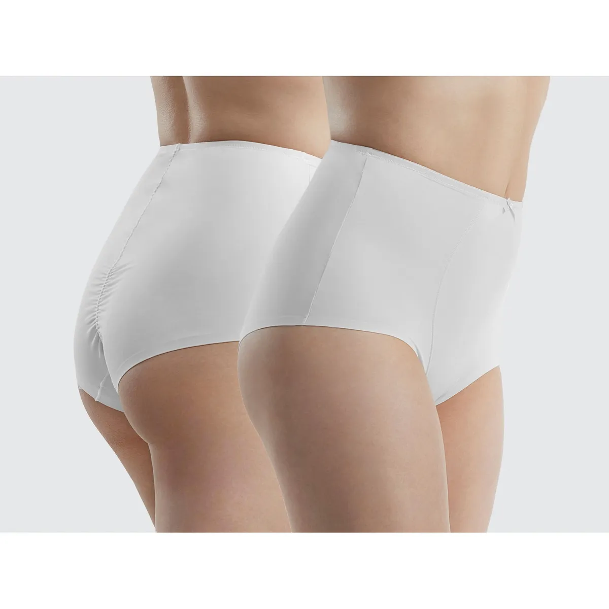 FLORES - Pack 2 Calzones Control Medio Mujer Flores