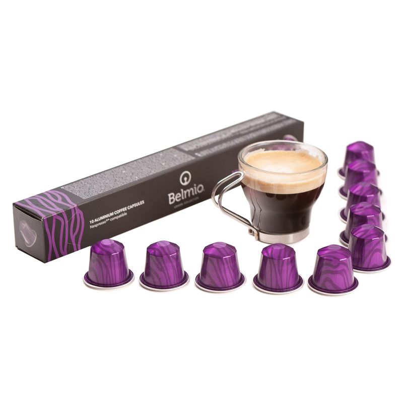 BELMIO - Cápsulas Café Nespresso Compatible Sabor Seducio