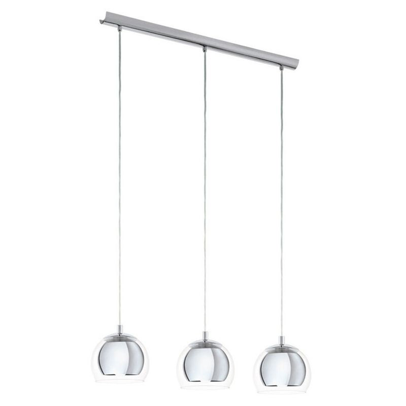 EGLO - Lampara Colgante Rocamar E27 3X60W
