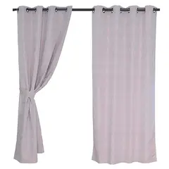 MASHINI - Set Cortinas 140X220 Cm Chevron Beige