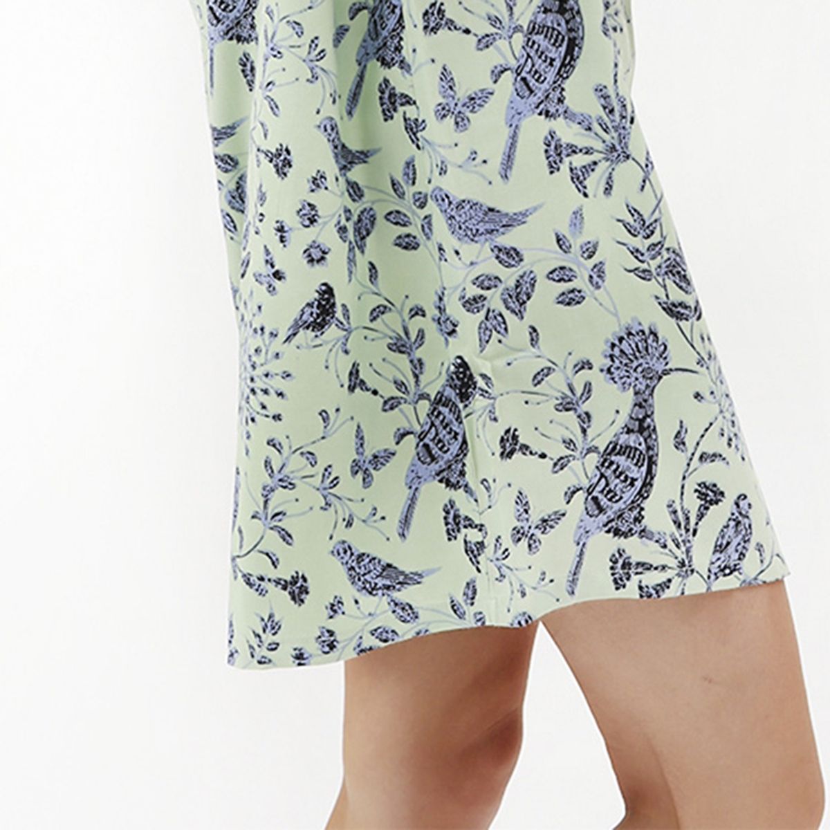 LOUNGE - Camisa Dormir Jungle Green