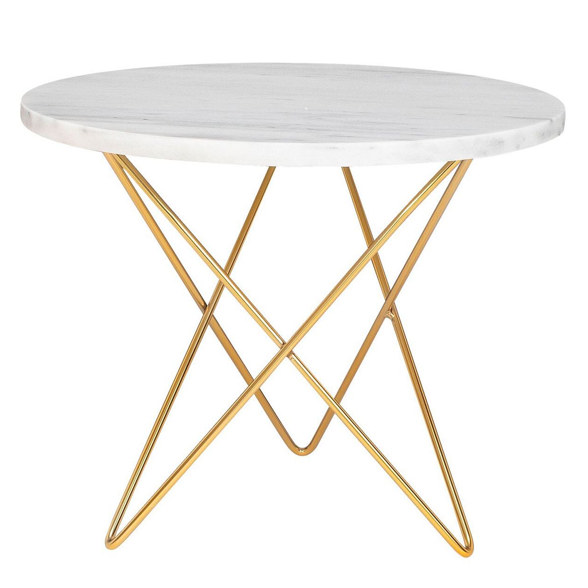 FORM DESIGN - Mesa Lateral Louis retro Marmol