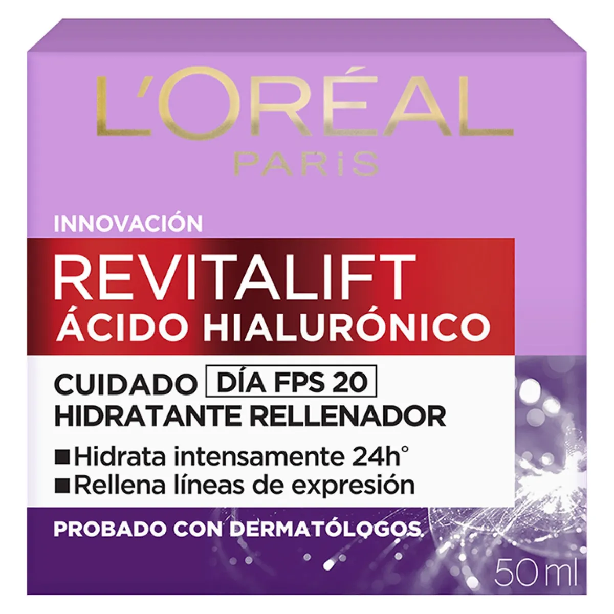 DERMO EXPERTISE - Set Crema Día y Noche Anti-Arrugas Revitalift Acido Hialuronico  Dermo Expertise