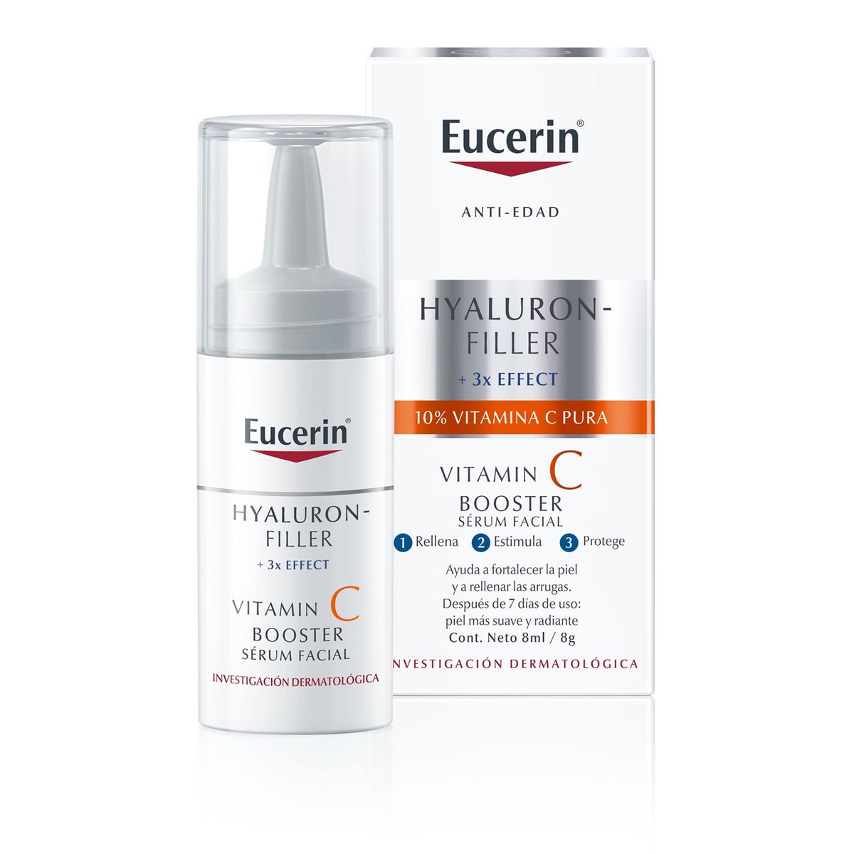EUCERIN - Serum Facial Hyaluron Filler Vitamin C Booster 8ml Eucerin