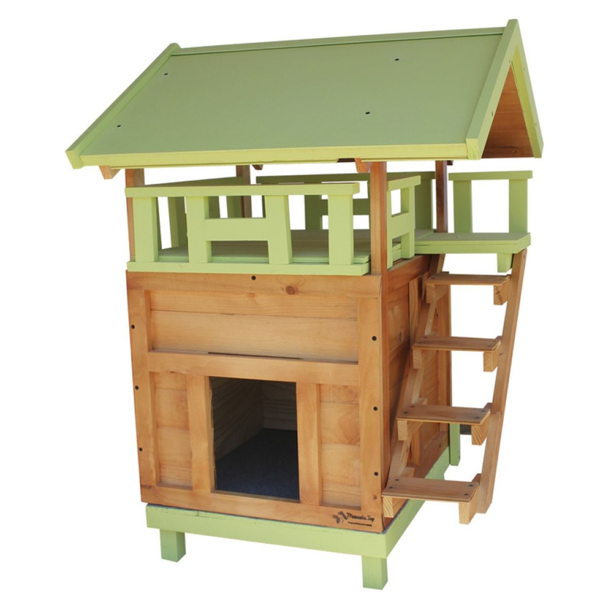 MASCOTA TOP - Casa para Gato Mediana con Terraza