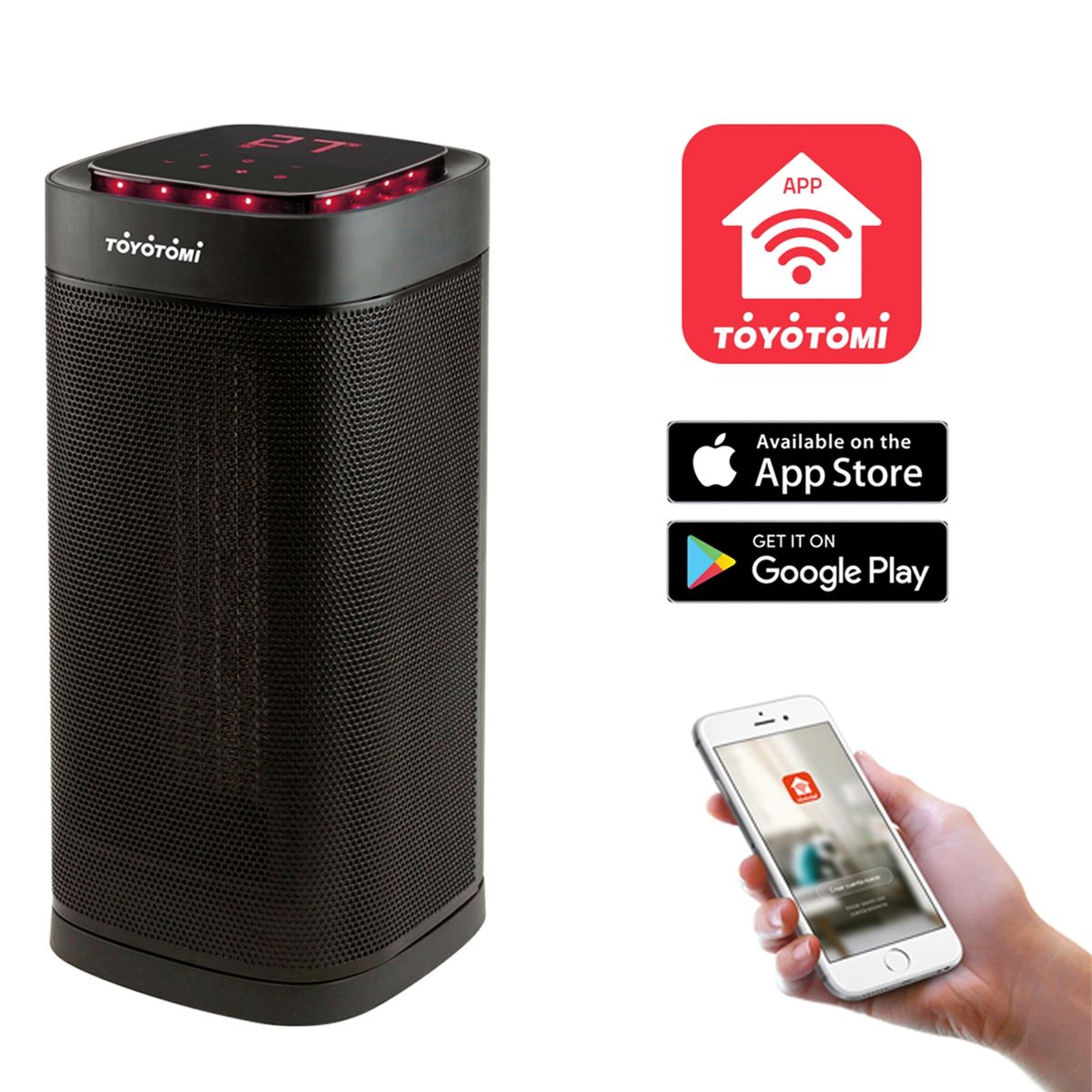 TOYOTOMI - Termoventilador Wifi 2 kW MH-2092W Toyotomi