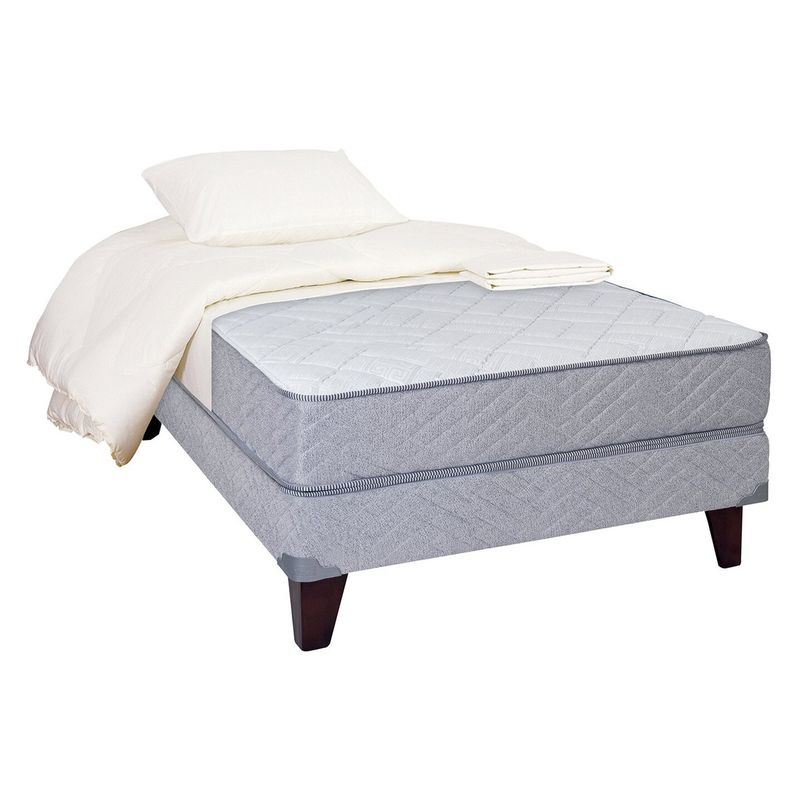 CELTA - Cama Europea Celta New Mega 1.5 Plazas + Textil