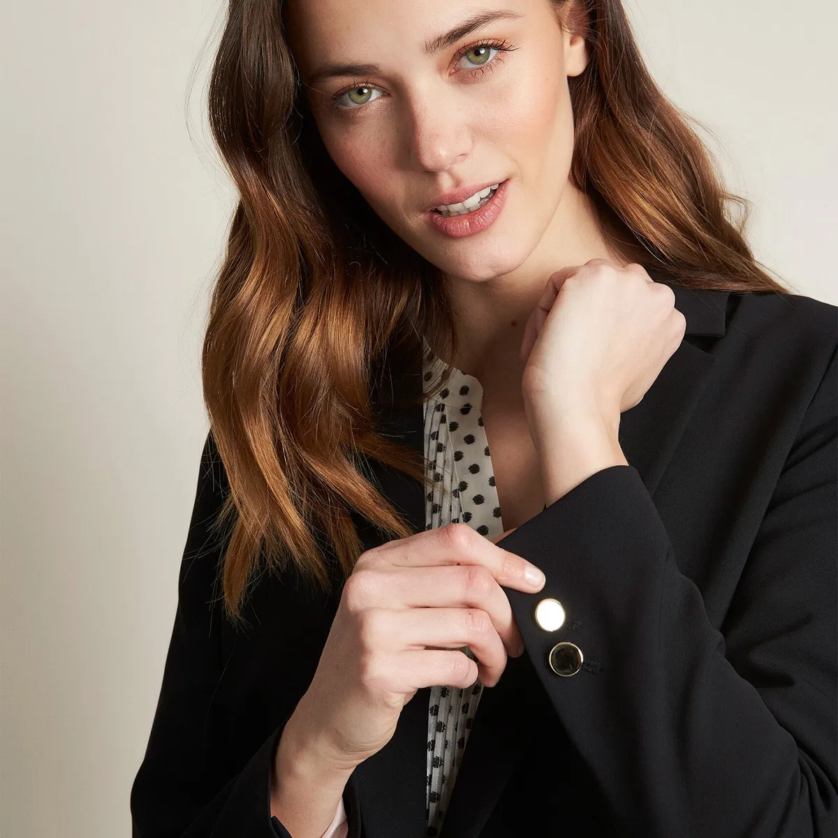 MAISON 123 - Blazer Sastrero Con Botones Mujer Maison 123