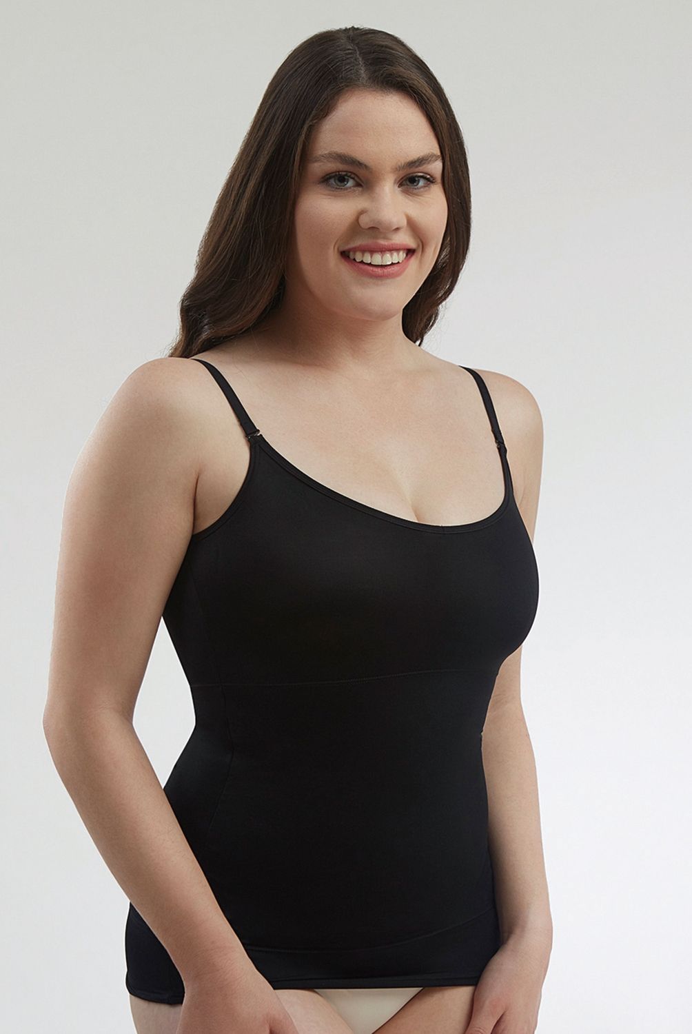 FLORES - Polera Modelante Bretel Desmontable Mujer Flores