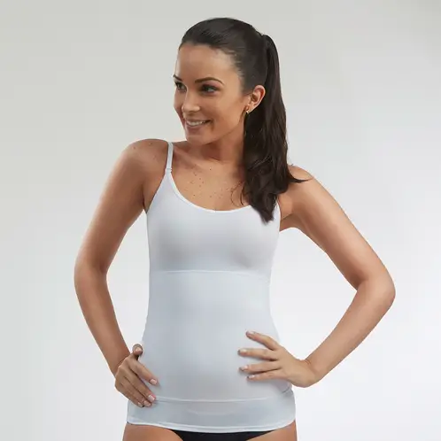 FLORES - Polera Modelante Bretel Desmontable Mujer