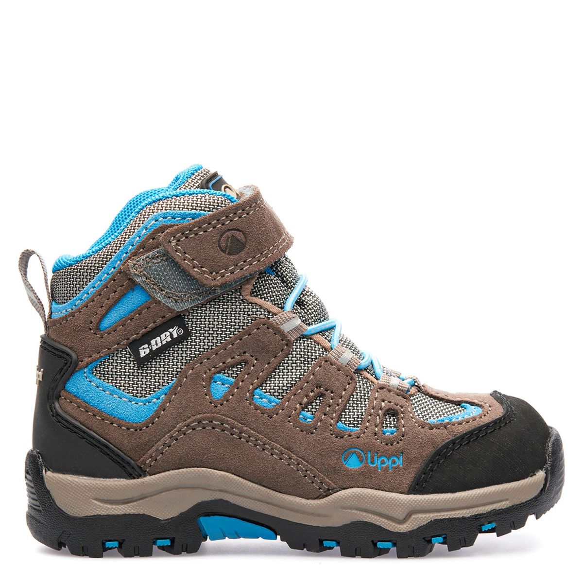 LIPPI - Puelo CS HI Zapatilla Outdoor Niño Cuero Café Lippi