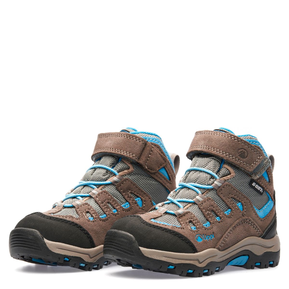 LIPPI - Puelo CS HI Zapatilla Outdoor Niño Cuero Café Lippi