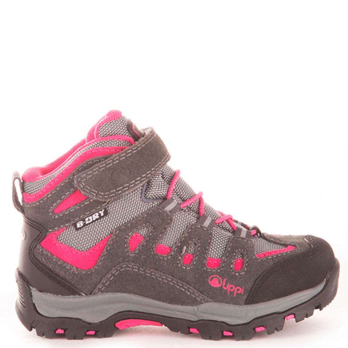 LIPPI - Puelo CS HI Zapatilla Outdoor Niña Cuero Gris Lippi