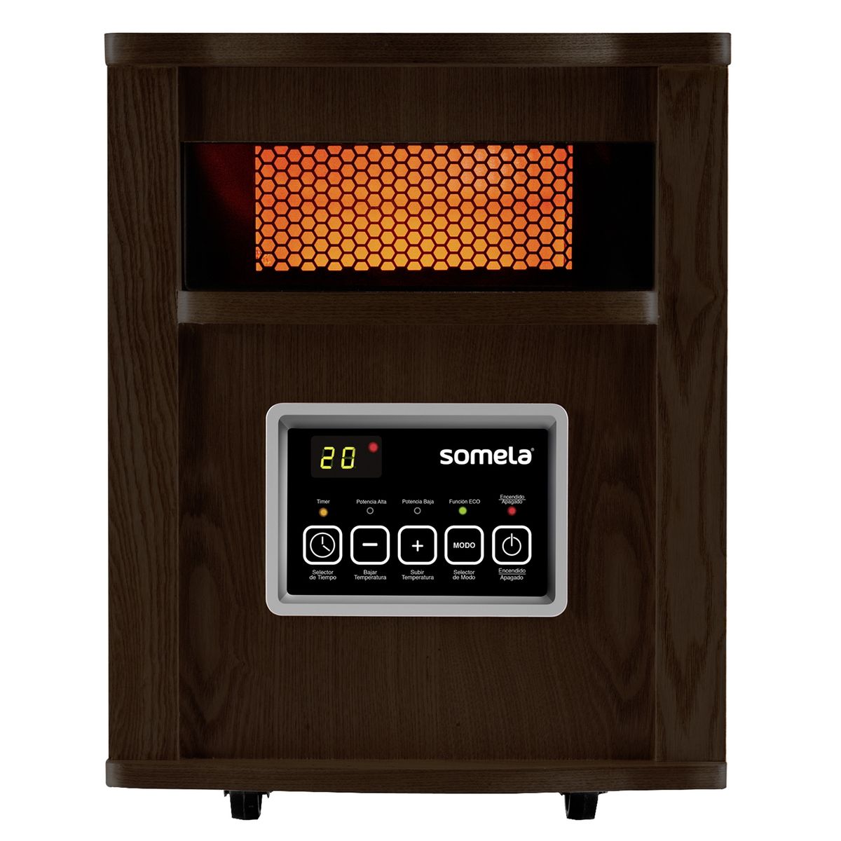 SOMELA - Estufa Infrarroja 5200 BTU PUREZZA PTC Somela