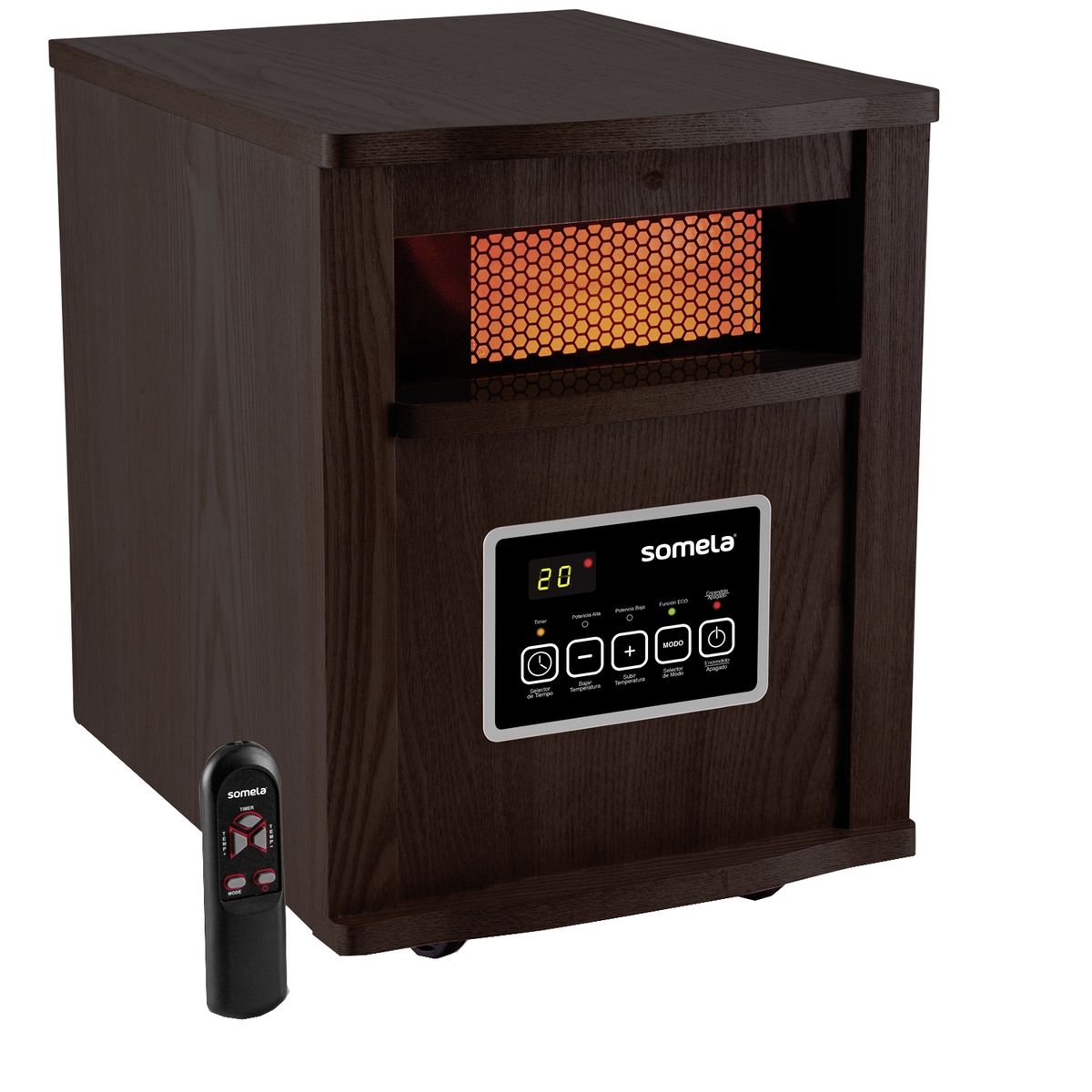 SOMELA - Estufa Infrarroja 5200 BTU PUREZZA PTC Somela